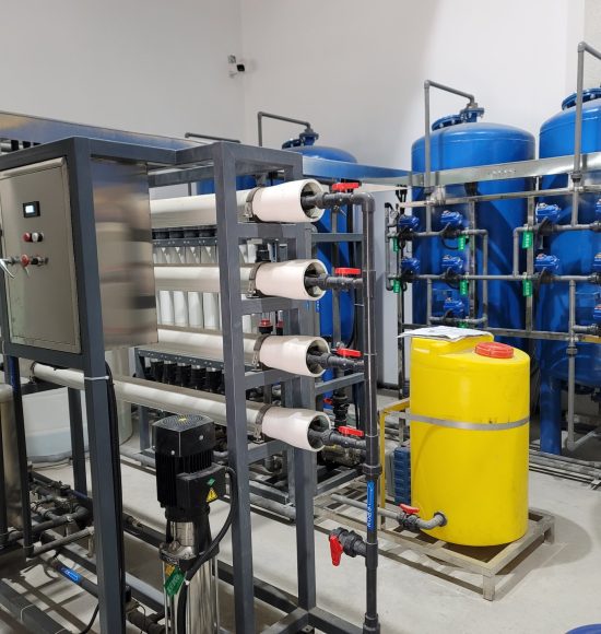 1.4 Hệ thống siêu lọc và thẩm thấu ngược tái sử dụng nước (UF + RO)