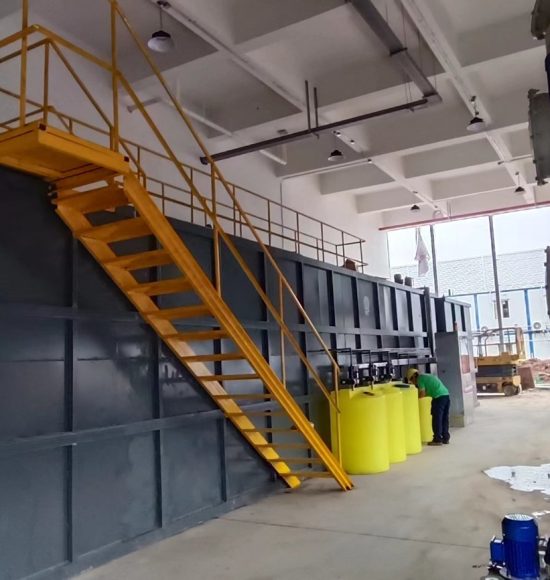 5.6 Thiết bị xử lý nước thải tích hợp bằng thép